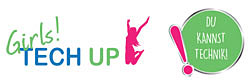 Logo „Girls! TECH UP“